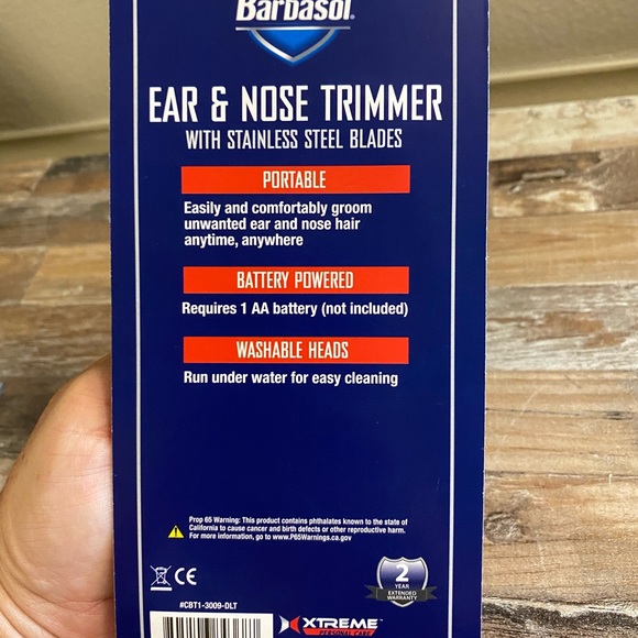 Barbasol ear & nose trimmer new w stainless steel - Picture 5 of 8